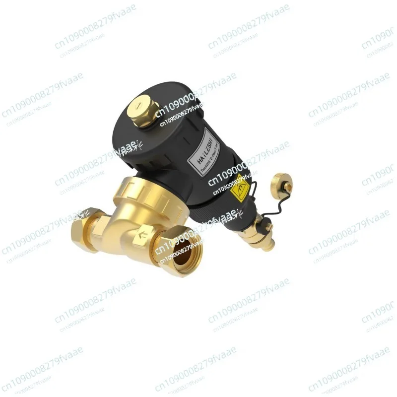 Filtro de caldera magnético frontal montado en la pared para calefacción por suelo radiante