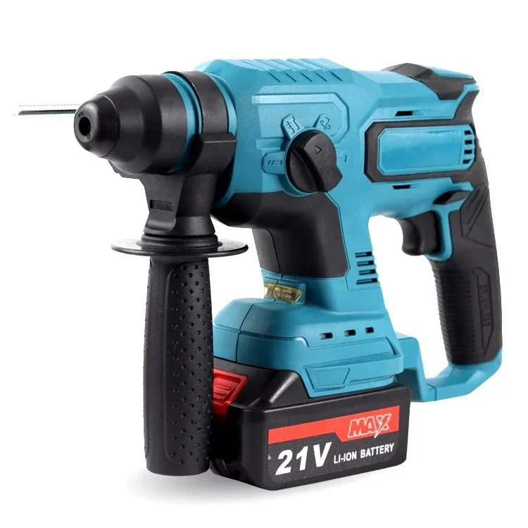 

12-21V 26mm Cylinder Brushless Motor Electric Power Drill hine Rotari With Drill Bits Cordless Impact Rotary Hammer Drill