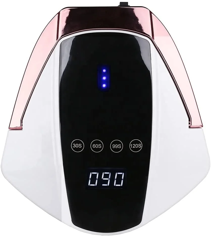 

Professional 96W Rechargeable Cordless Nail Dryer with EU Plug Gel Nail Polish Curing Lamp Made of Plastic