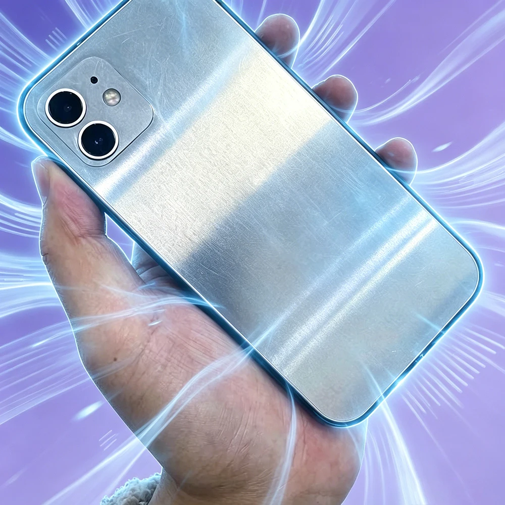 Big Hole Heat Dissipation Ultra Mod Metal Back Cover for iPhone 13 Pro Max 12 Pro 13 Mini Rear Housing Replacement