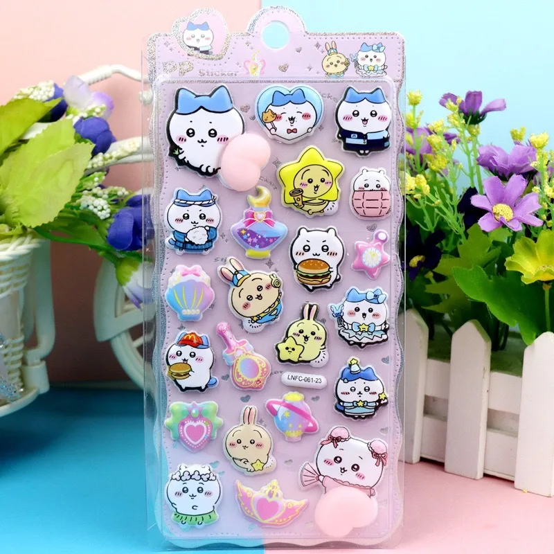 Hot Kawaii Cartoon 3d Fart Peach Stereo Sticker Stereoscopic Lovely Animals Relieve Stress Stickers Diy Decor Stickers Supplies