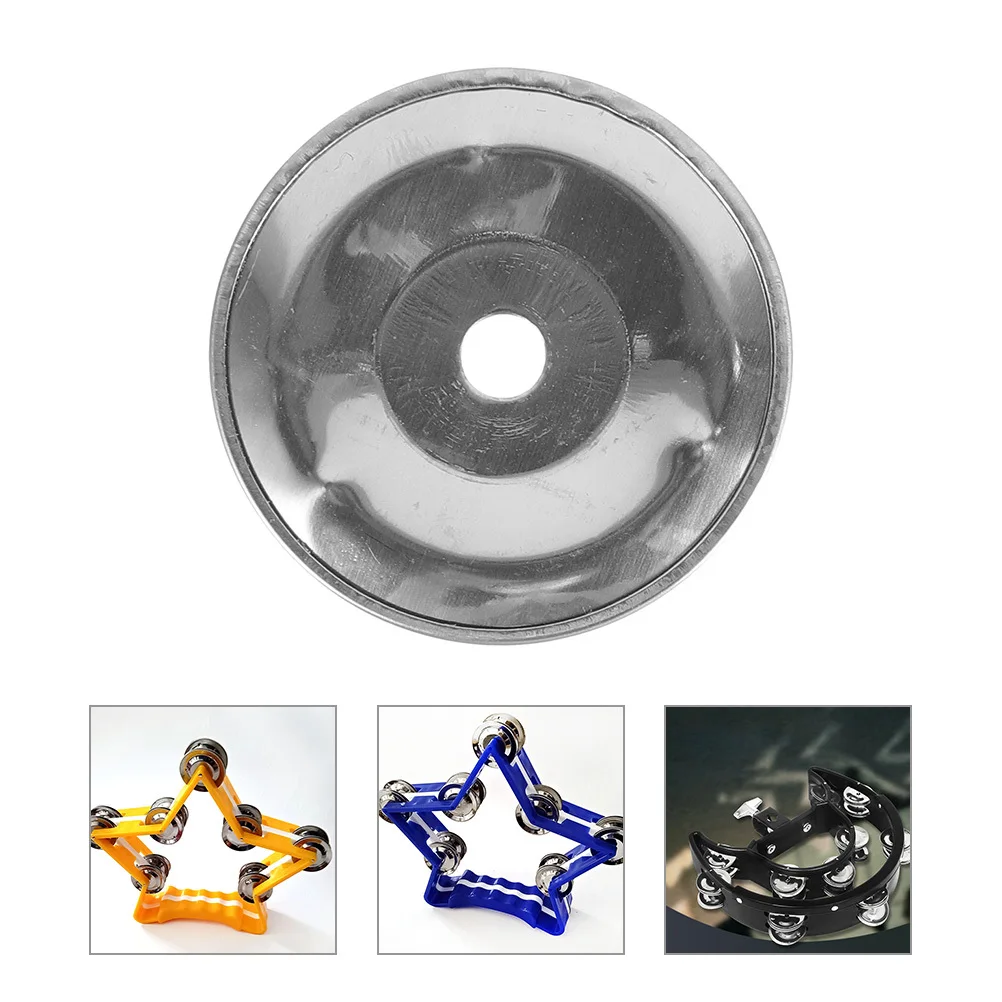 

50Pcs Practice Drum Cymbal Crash Cymbal for Jazz Drum Set Music Instrument Cymbals Metal Accessories Rust Resistant Easy to Use