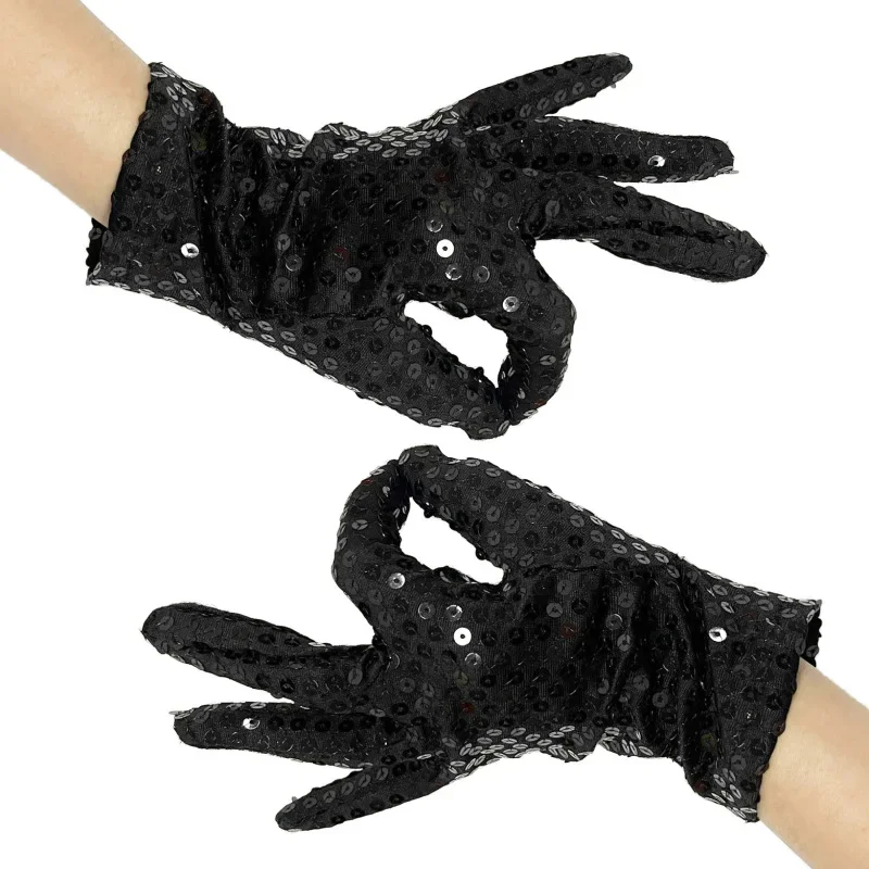 

Halloween Festival Ball Performance Dressing Supplies Sequin Gloves