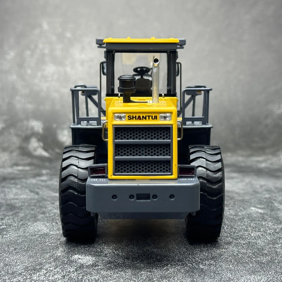 1:35 SHANTUI SL56H Loader Forklift construction machinery Alloy bulldozer model static display holiday gift collection