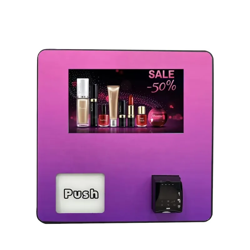 France Customized 50W SDK Sanitary Pad Vending Machine Touch Screen LCD Credit Card ADA Compliant