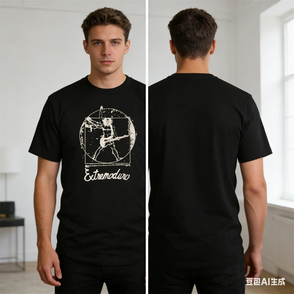 

Рок-группа EXTREMODURO, периферийная футболка из чистого хлопка для мужчин и женщин, весна-лето, новые поступления, модная рубашка с короткими рукавами 3