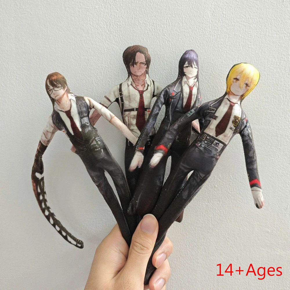 Game Limbus Company Hong Lu Don Quixote Cosplay Doll Gregor Abstract Slender Twistable Plush Stuffed Dolls Room Decoration