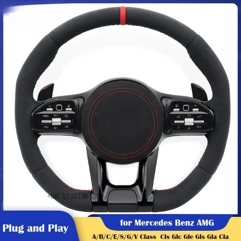 

Руль для автомобилей Mercedes-Benz AMG c190 W117 W166 W177 S500 W205 W213 W216 W217 W218 W222 W257 W463 G63 C63