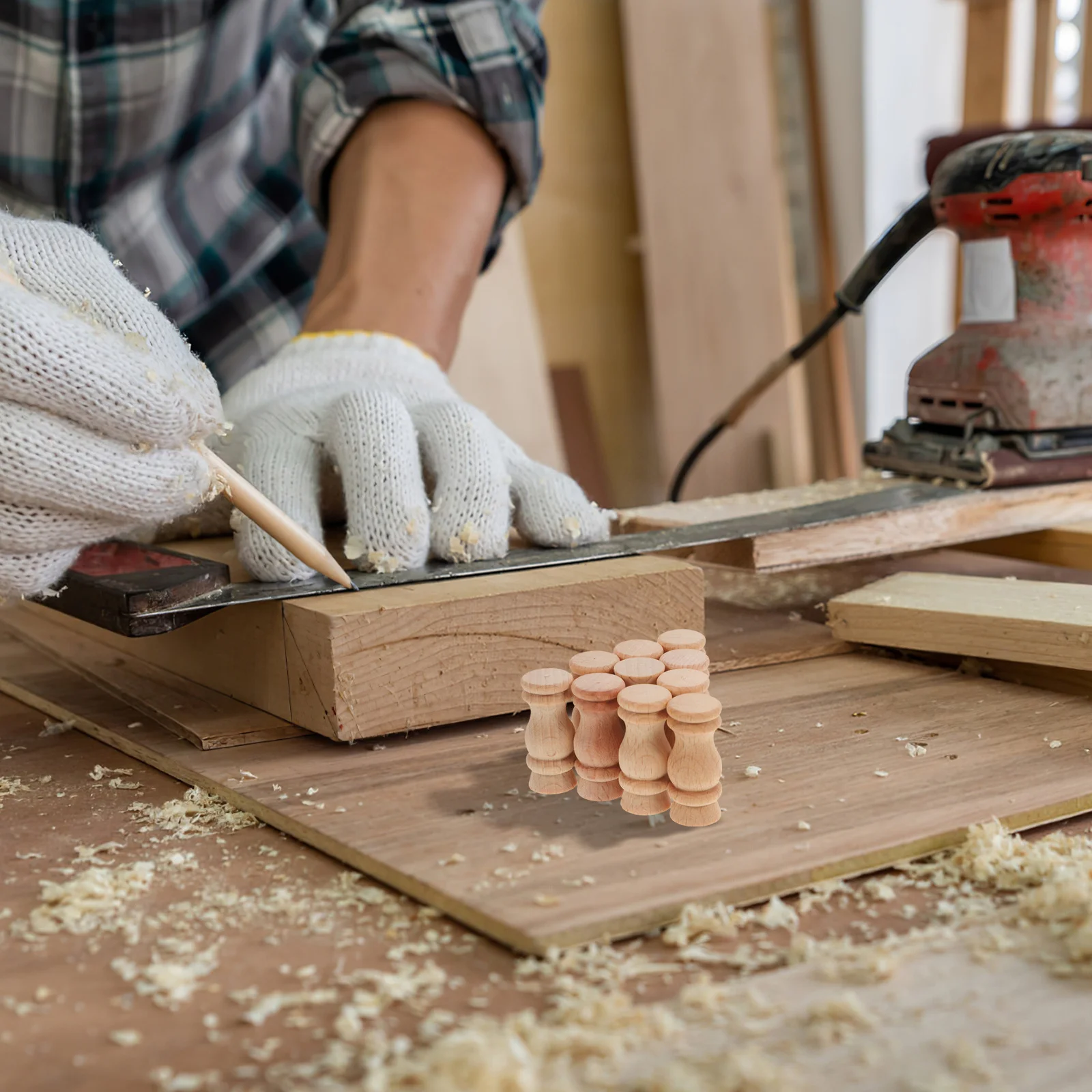 10 шт. деревянные шпиндели-балястеры для лестниц