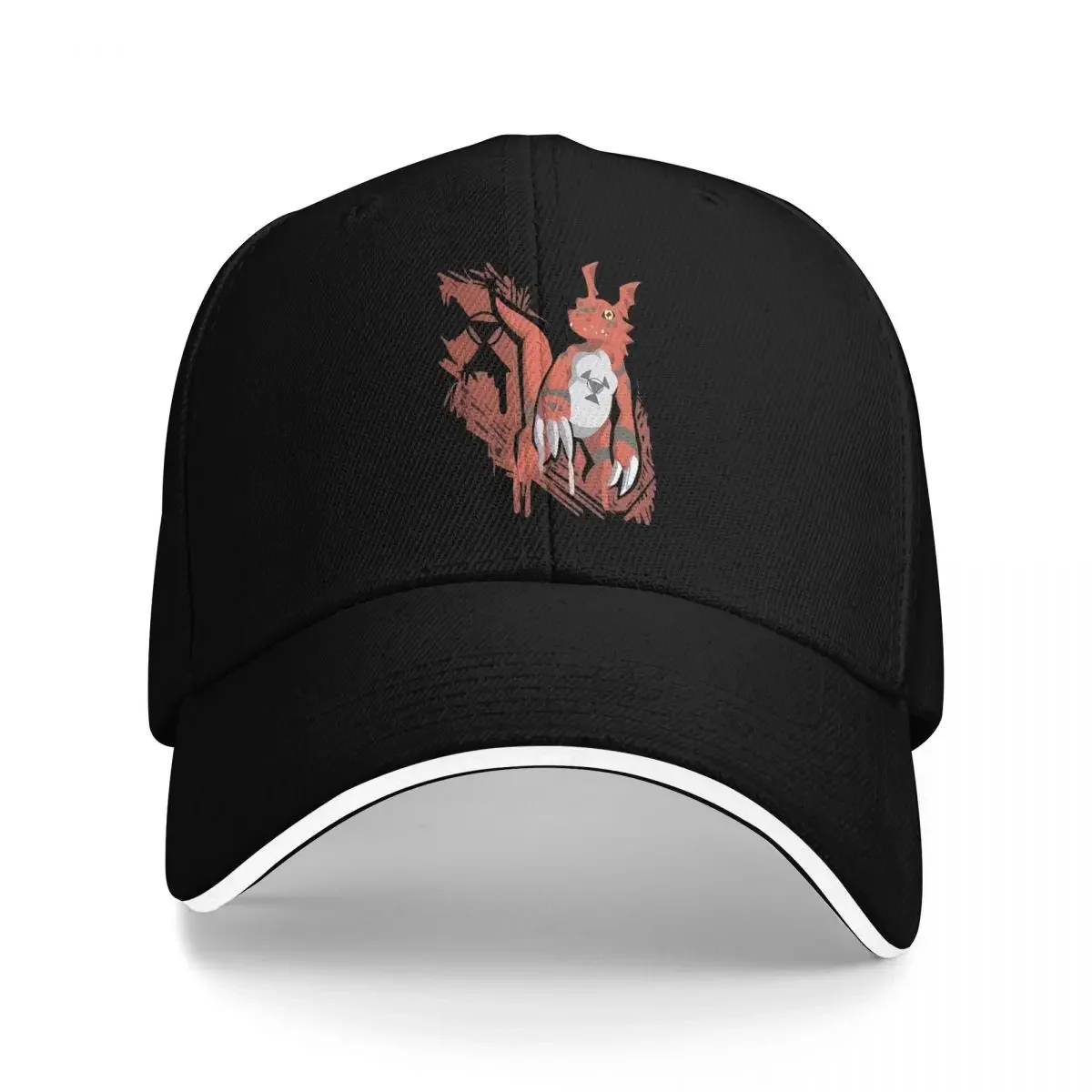 

Vintage Guilmon Anime Print Durable for All Seasons Golf Hat Cap For Women Summer 2025