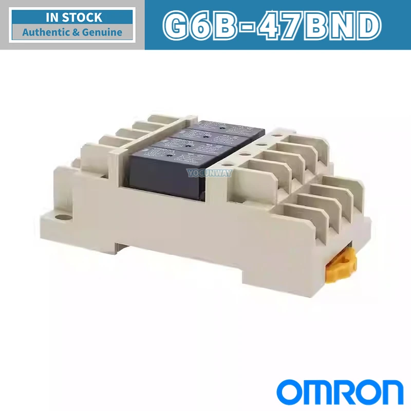OMRON Power Relay Module Various Models including G6B-4BND 47BND 48BND F4B 4FPND G6D-1A 1114P G6D-4-SB G6 New Authentic Original
