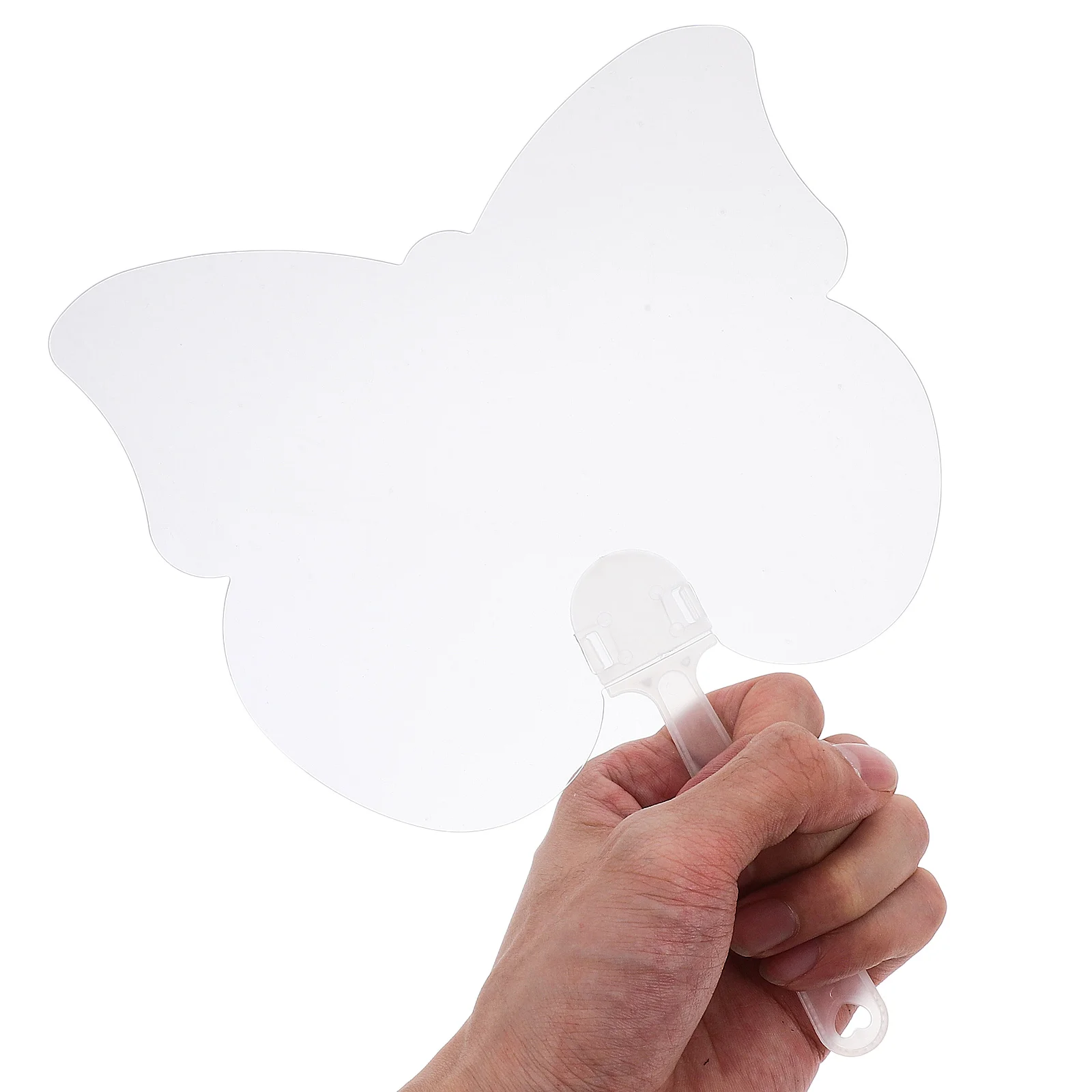 

8pcs Fans Blank Plastic Hand Diy Hand Fan Fan for Painting Graffiti Unfinished Wedding Program Painting Blank Fans Handheld