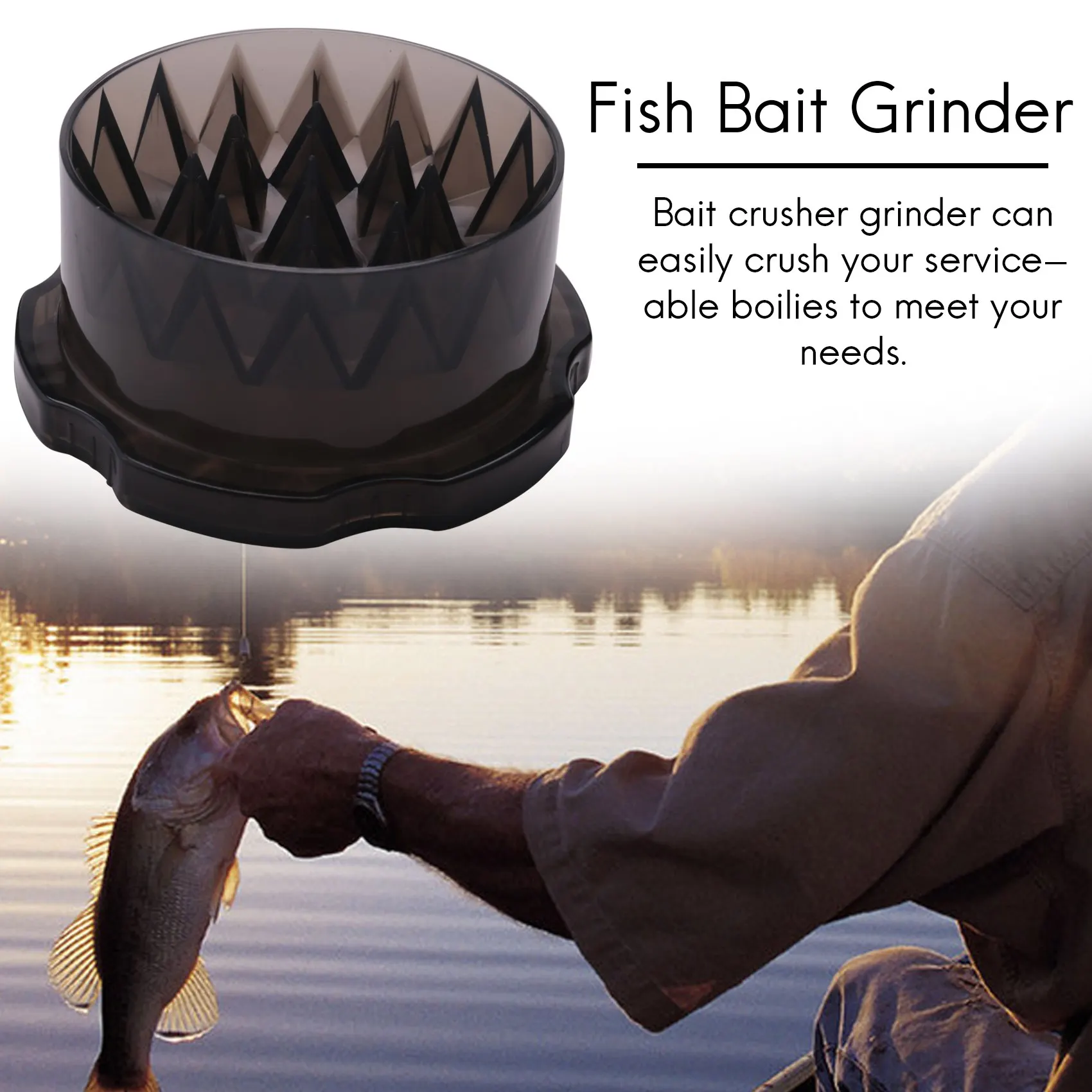 

Fish Bait Grinder for Boilies Pellets Carp,Fishing Tackle Accessories