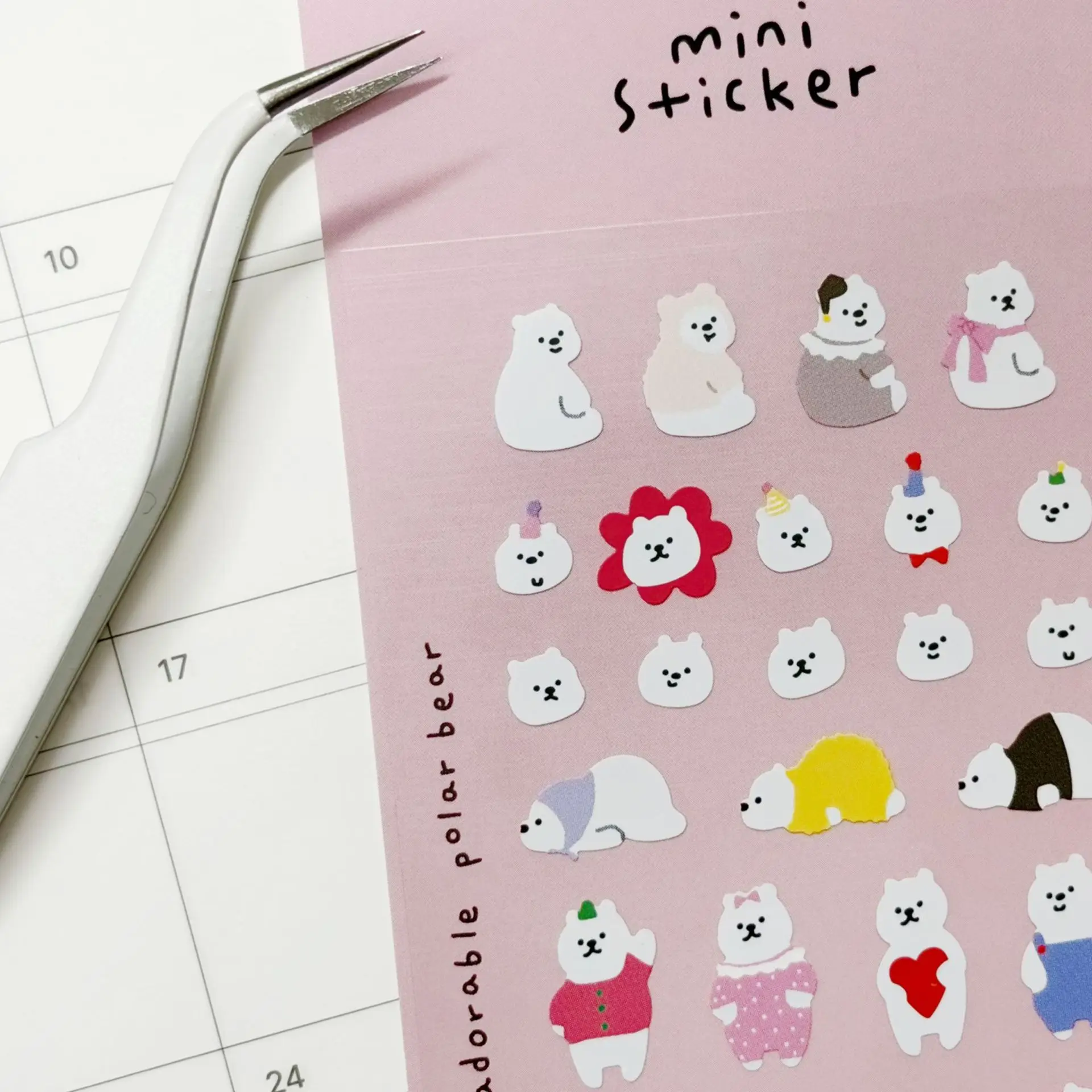 BONITO Mini Coffee Light Meal Space Cartoon Stickers Scrapbooking Diy Journal Diary Cute Stationery School Sticker Gift