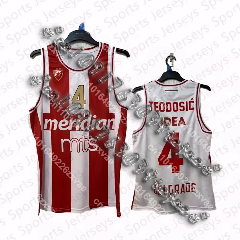 

2025 New Serbian Basketball Jerseys Partisans Belgrade Basketball Summer Basketball Sports Vest Fans Special Jerseys Y2K