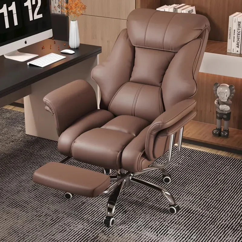 Support Ergonomic Office Chair Comfortable Cushion Mobile Recliner Office Chair Living Room Chaise De Bureaux Home Furniture