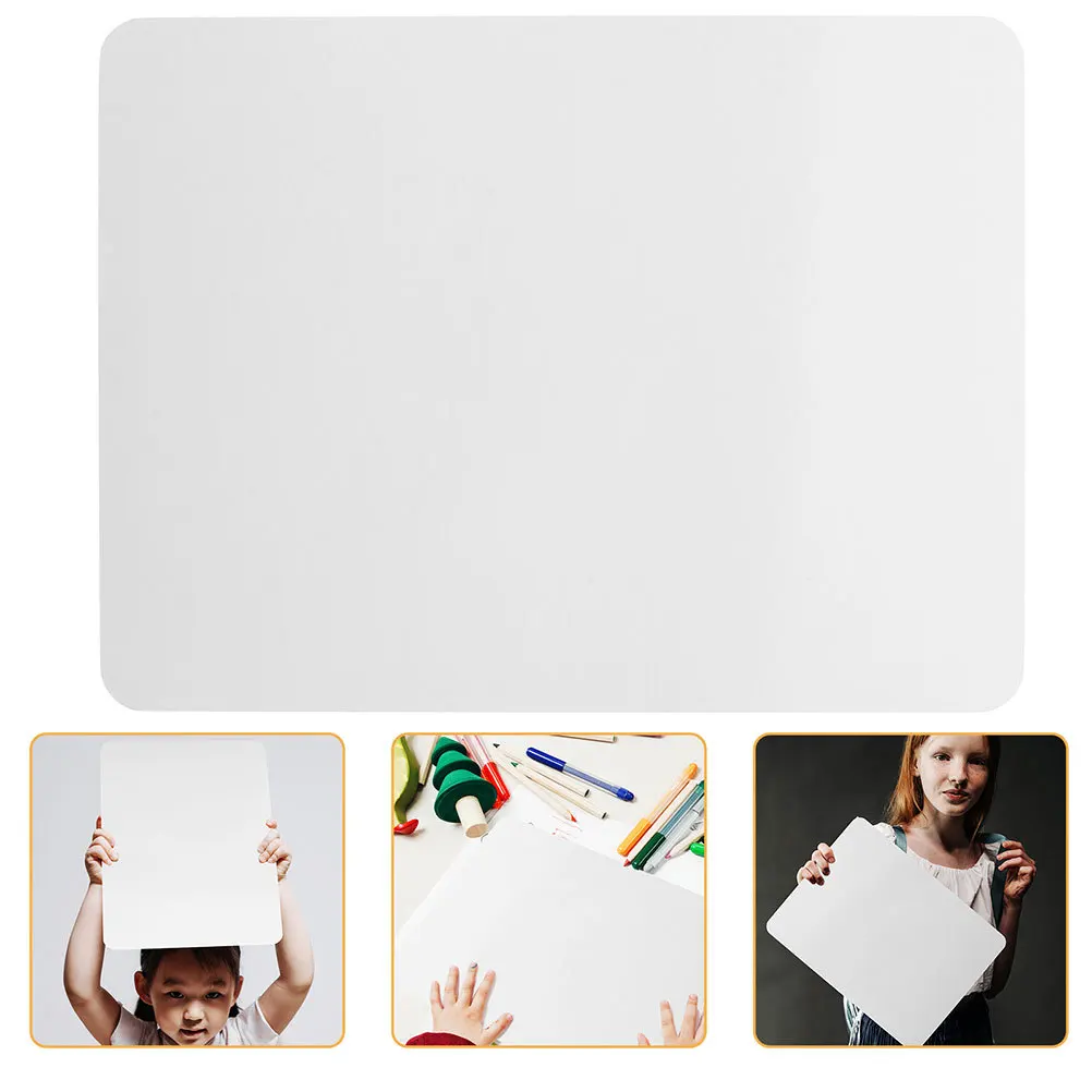 

2pcs Double Sided Portable Whiteboards Compact Erasable Writing Boards Dry Erase Lapboards For Students Teachers Classroom