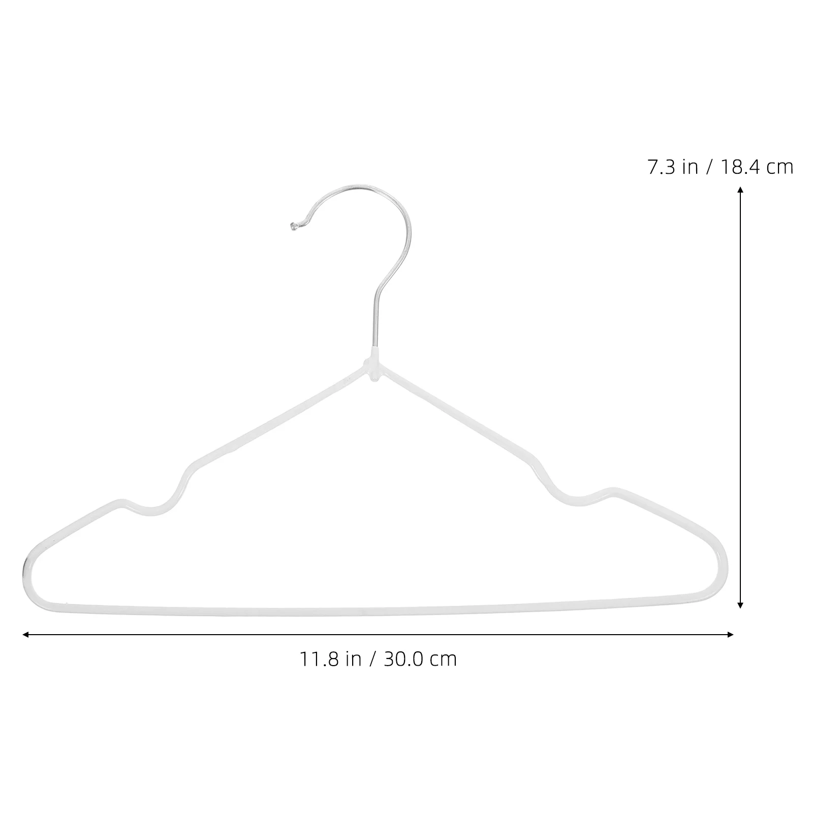 

20pcs Seamless Anti-Slip Baby Hangers Newborn Infant Toddler Clothes Plastic Hangers For Kids Wardrobe Space Saving Clothing