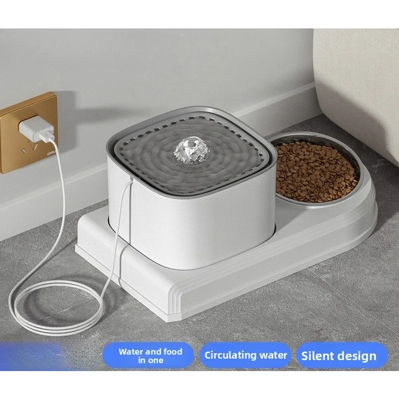 

Cat bowl, automatic drinking and feeding machine, pet bowl, cat food utensils, cat food bowl, pet supplies