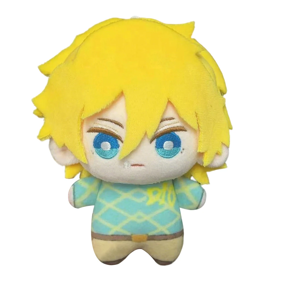 Anime JOJO Figure Diego Brando Plush Toys Diego Brando Starfish Soft Doll Cute Cotton Models Diego plush keychain Toy Gifts 10cm