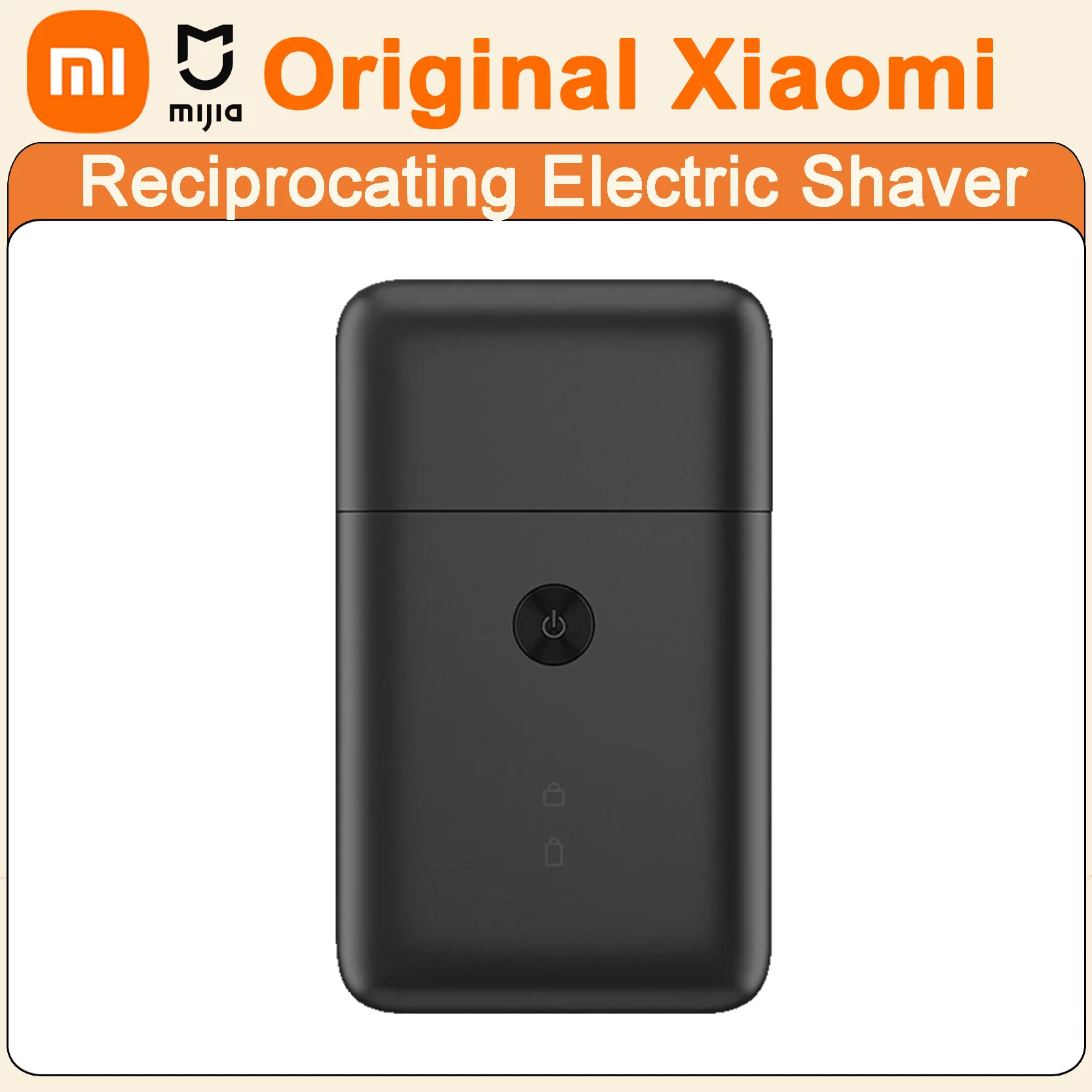 

Оригинальная электробритва XIAOMI MIJIA с возвратно-поступательным двойным режущим лезвием, водонепроницаемая мини-портативная перезаряжаемая бритва