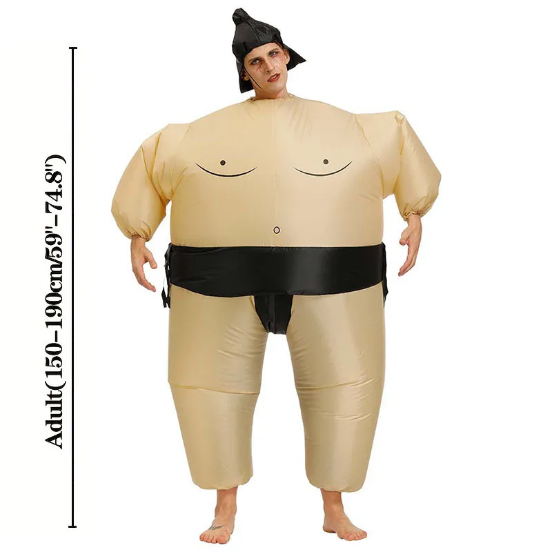 Halloween Cosplay Costumes Sumo Fighter Inflatable Christmas Wrestling Party Role Play Dress Up for Kids and Adult