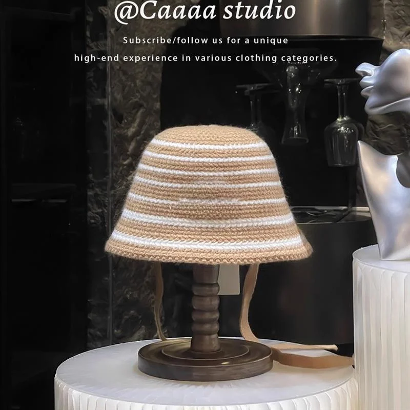 chapeau-de-pecheur-en-laine-tricotee-tendance-pour-femme-effet-visage-fin-a-rayures-pour-l'automne-et-l'hiver-style-decontracte-toutes-saisons-forme-arrondie