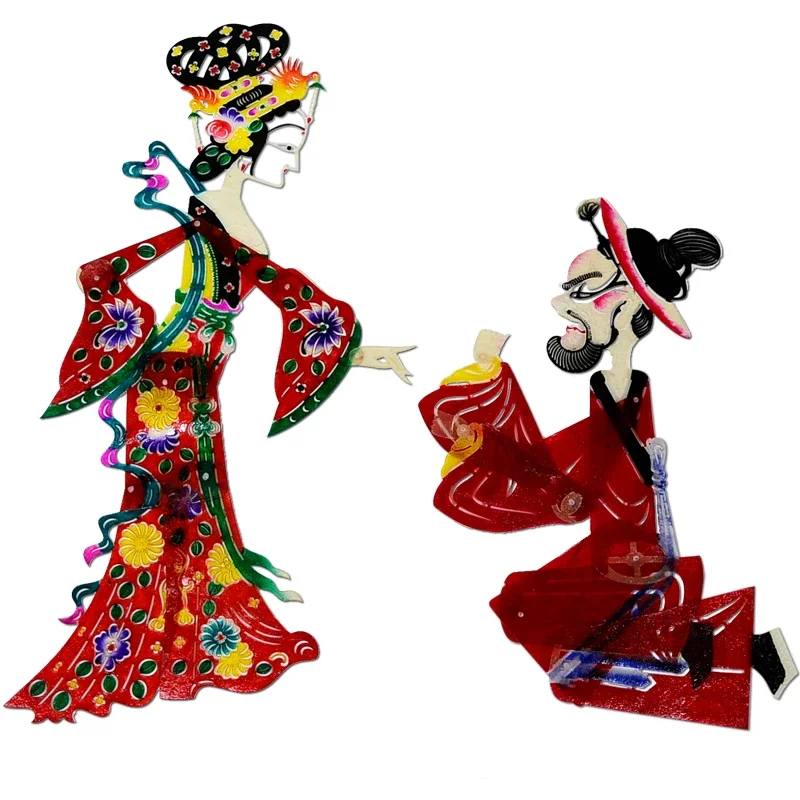 

Folk characteristics handicrafts shadow play Chinese style decoration jewelry background wall