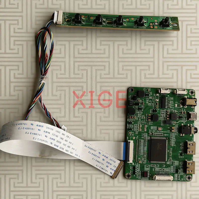 

Плата контроллера Matrix для дисплеев LP140WFH, LP140WF8, LP140WFA, LP140WF9 с 2 Mini-HDMI, 1920x1080, EDP-30 Pin, для самостоятельной сборки ноутбуков