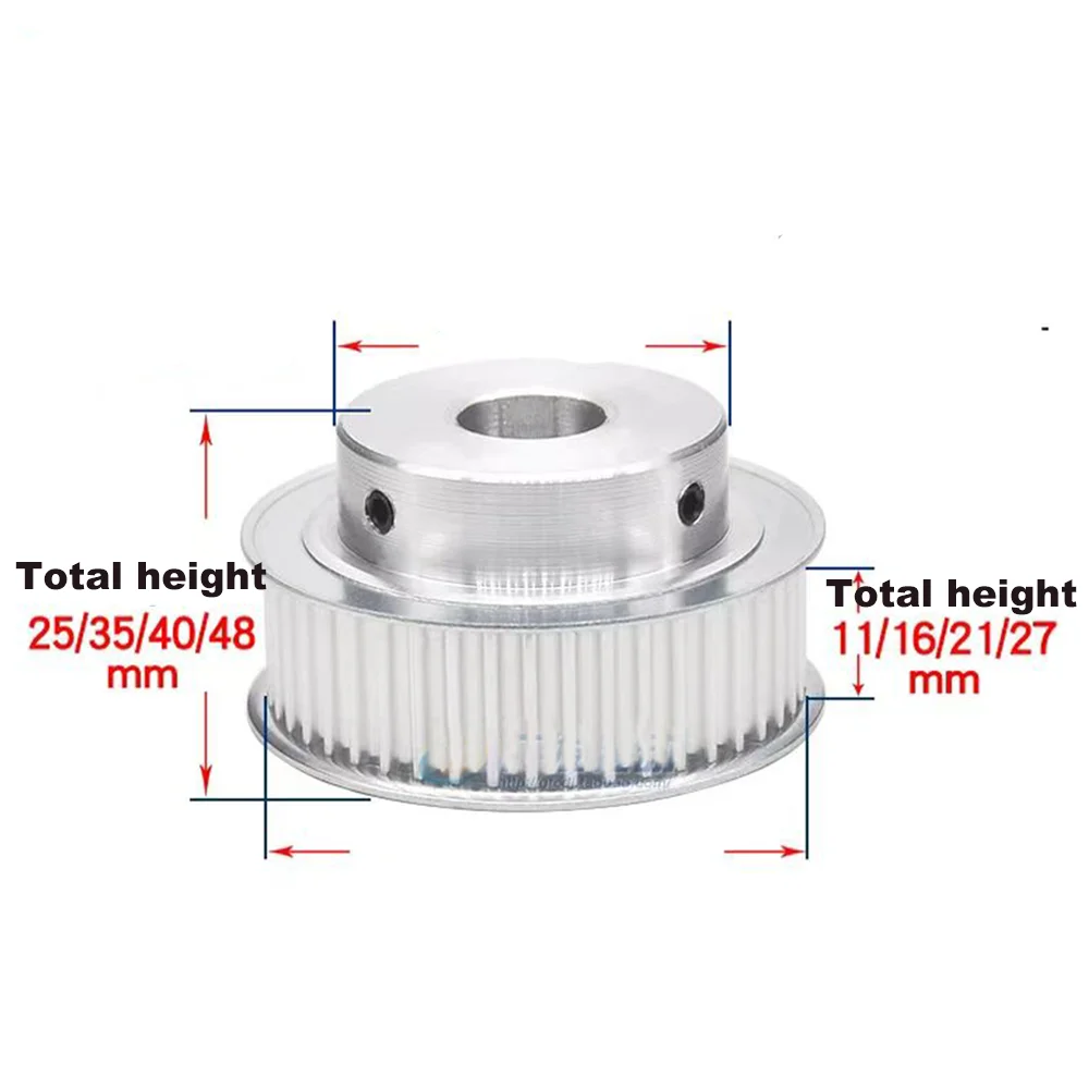 HTD 5M 44T 45Teeth Timing Pulley Bore 5-30mm BF Type HTD5M-44T 45T Synchronous Pulley Belt Width 15/20/25mm Gear Pulley