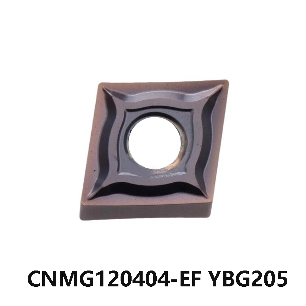 Original CNMG120404-EF CNMG120408-EF YBG102 YBG202 YBG205 YBG302 YBM153 Carbide Inserts Turning Tools CNC Blades CNMG CNMG120404