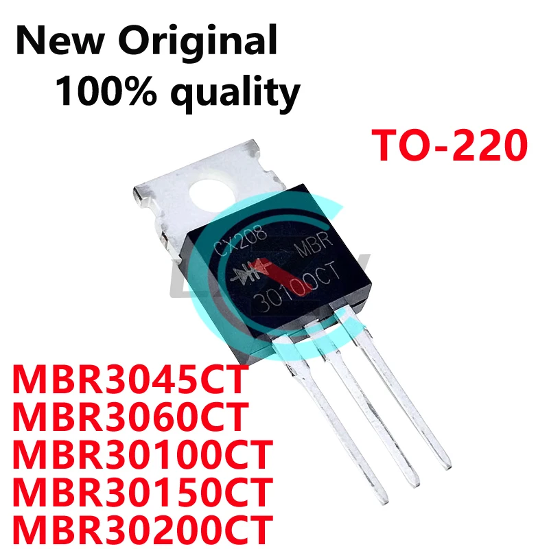 (10piece) New Original MBR3045CT MBR3060CT MBR30100CT MBR30150CT MBR30200CT TO-220 Schottky diode In Stock