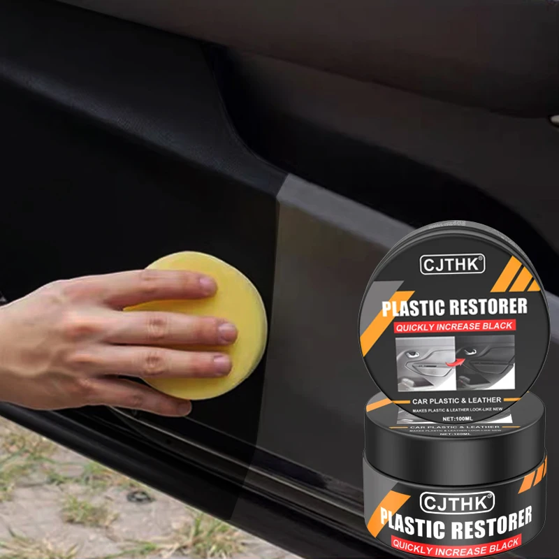 Car Plastic Restorer Back To Black Gloss Car Cleaning Products Plastic Leather Restore Auto Polish And Repair Coating Renovator