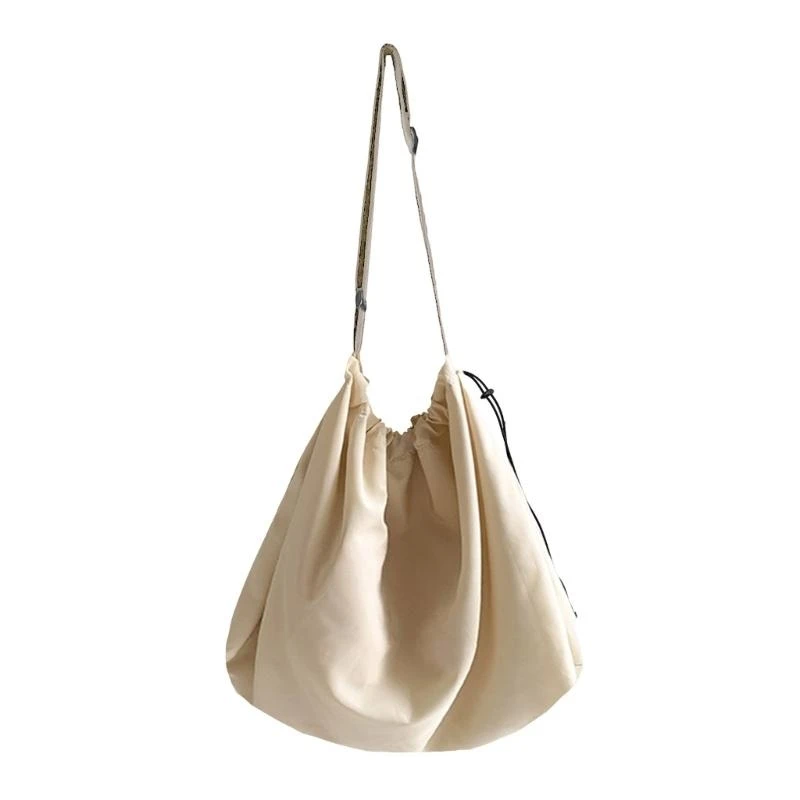 

Drawstring Shoulder Bag Large Capacity Crossbody Bag Versatile Leisure Bags