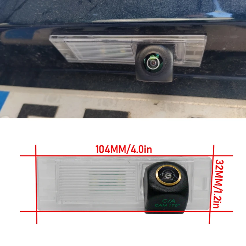 CVBS HD Reverse Rear View Camera For MINI Clubman F54 Countryman Cabrio F55 F56 F57 F60 For BMW X2 X4 Night Vision Fisheye Lens