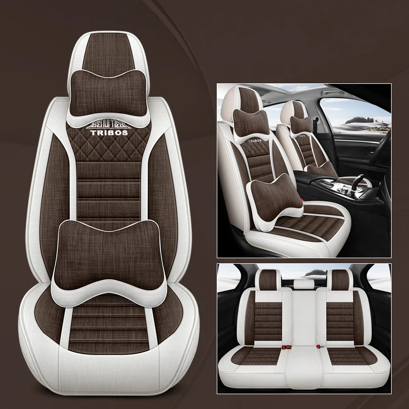 

Универсальные чехлы на автомобильные сиденья для Toyota Wish Hilux Prius Renault Captur Fluence Megane 3 4, дышащие аксессуары для салона автомобиля