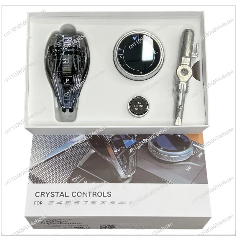 For BMW Crystal Gear Handle Modified G38/G30/F10 for High-end Interior