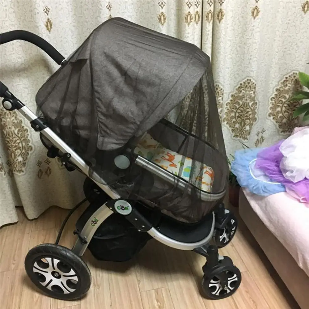 

Full Cover Stroller Accessories Safe Stroller Mosquito Net Insect Shield Net Stroller Pushchair Mosquito Baby Mosquito Net