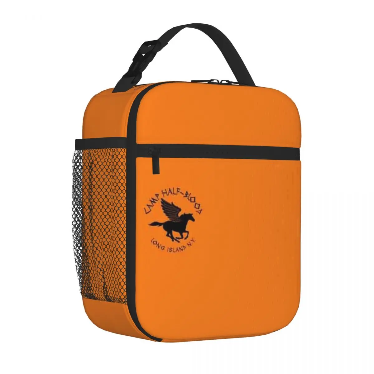 Bestselling Camp Half-Blood Multi Pocket Adjustable Strap Lunch Bag Gym Post-Workout Nylon Lunch Bag