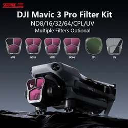 For DJI Mavic 3 Pro/Classic Drone Accessories Camera Lens Filter ND8 ND16 ND32 ND64 CPL UV GND16 8 Filters Night Natural Filter