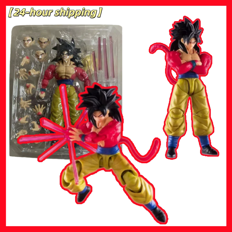 【Товар в наличии】Оригинальный коллекционный подарок DemoniacalFit Z Super 4 Son Goku Vegito Super 4