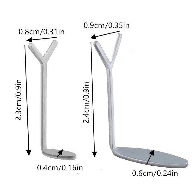 Outils de fil de bâton d'aimant d'ongle en forme de Y, pour créer des formes de coeur et de lingots sur les ongles, aimant d'ongle d'oeil de chat de coeur d'amour, accessoires d'art