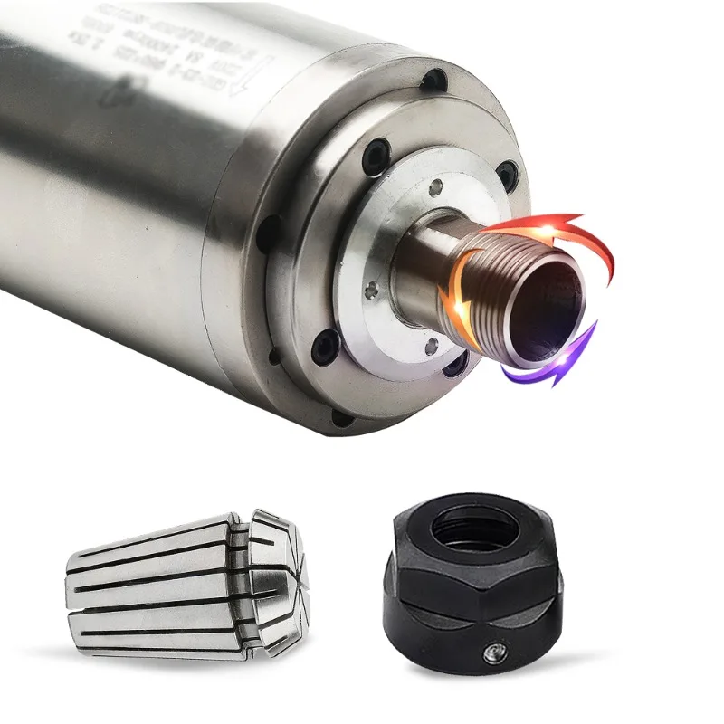 2.2 Kw Water Mini Cooled Electric Engraving Woodworking Spindle Motor for Cnc Router Tools