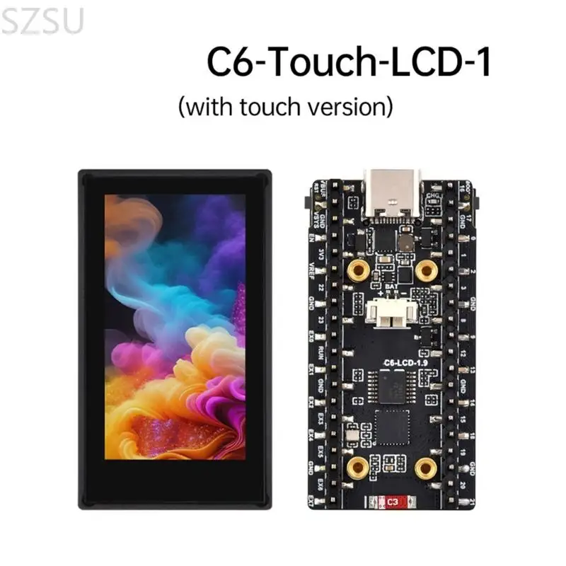 

SZSU 1.9inch 170x320 160MHz LCD Display WIFI Bluetooth-compatible Capacitive Screen