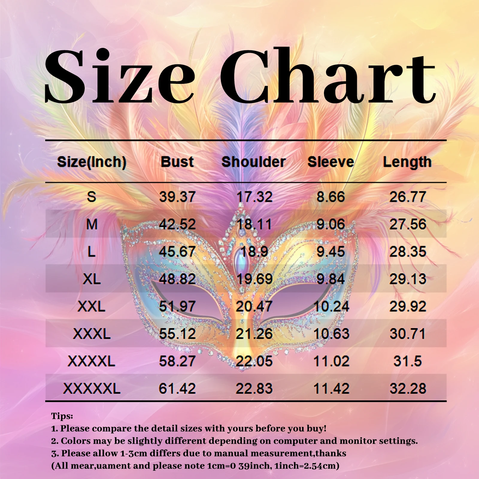 Vêtements de travail de protection imprimés de carnaval, col en v, manches courtes, poche latérale, fente latérale, haut à la mode pour dames