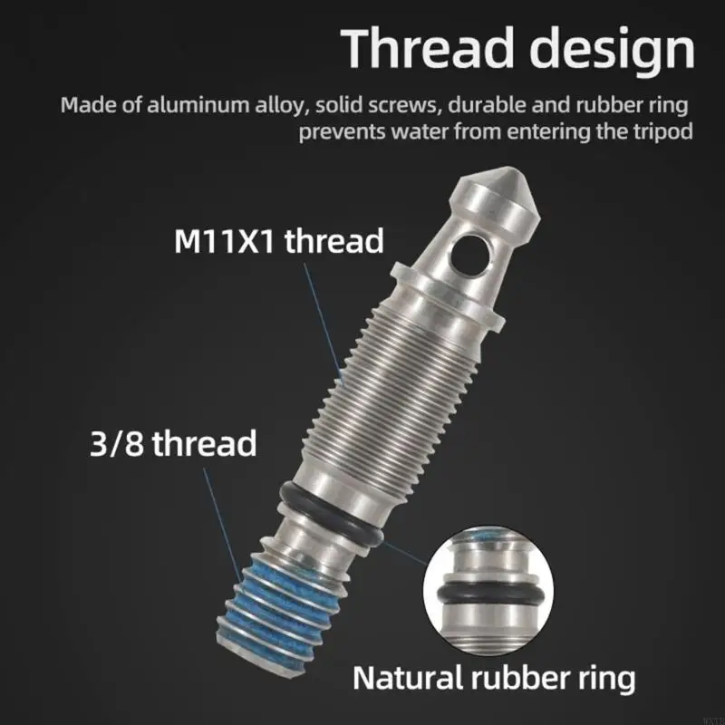 การถ่ายภาพขาตั้งกล้องเท้าแหลม 3/8 และแผ่นไม่ใช้งานพร้อมประแจสำหรับกล้อง DSLR และอุปกรณ์มือถือ