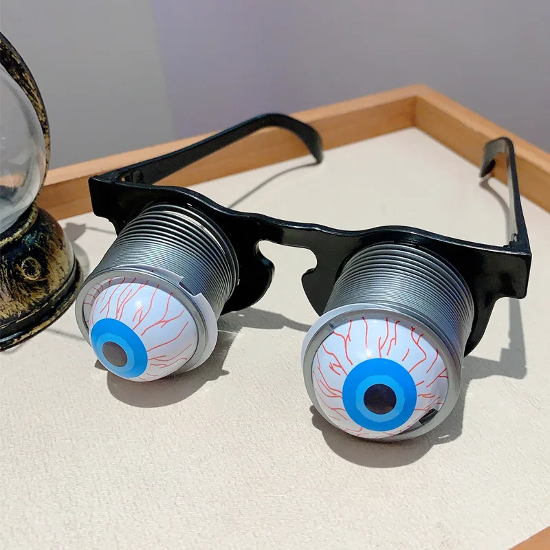 مخيف المنبثقة خارج عيون نظارات عيون متدلية نظارات الربيع حفلة تنكرية هالوين زي مضحك لعبة المزحة نظارات صور الدعائم #1
