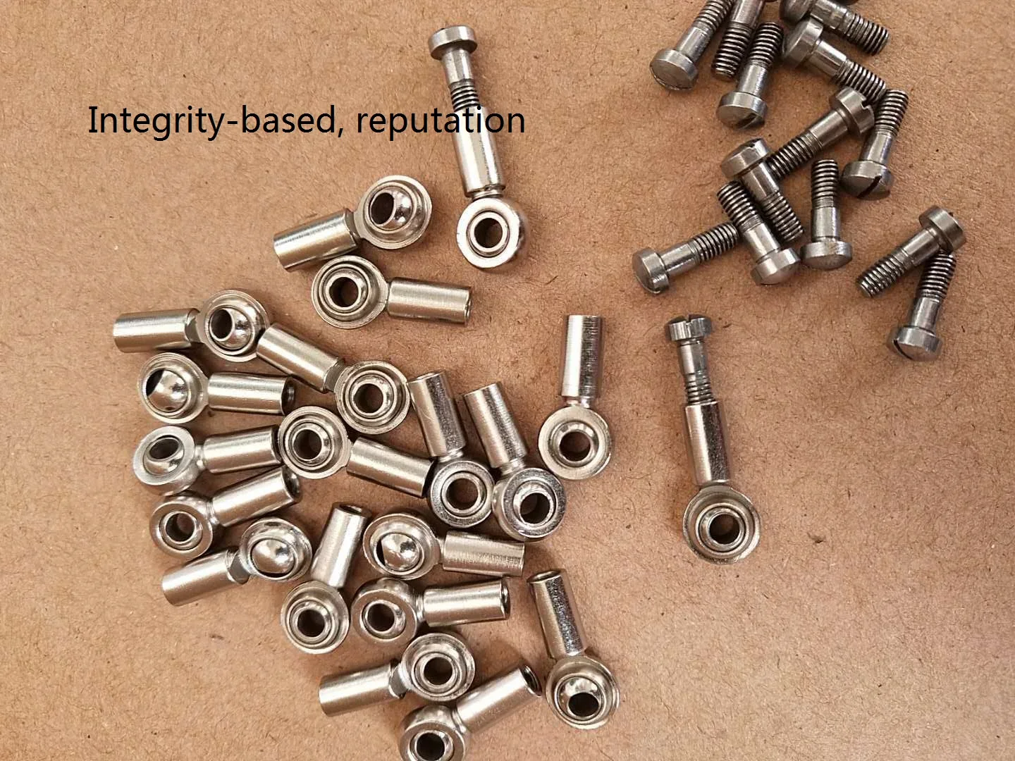 

50Pcs Flat Key Bass Horn Cardan Shaft+50Pca Screw Ball Hole 3mm