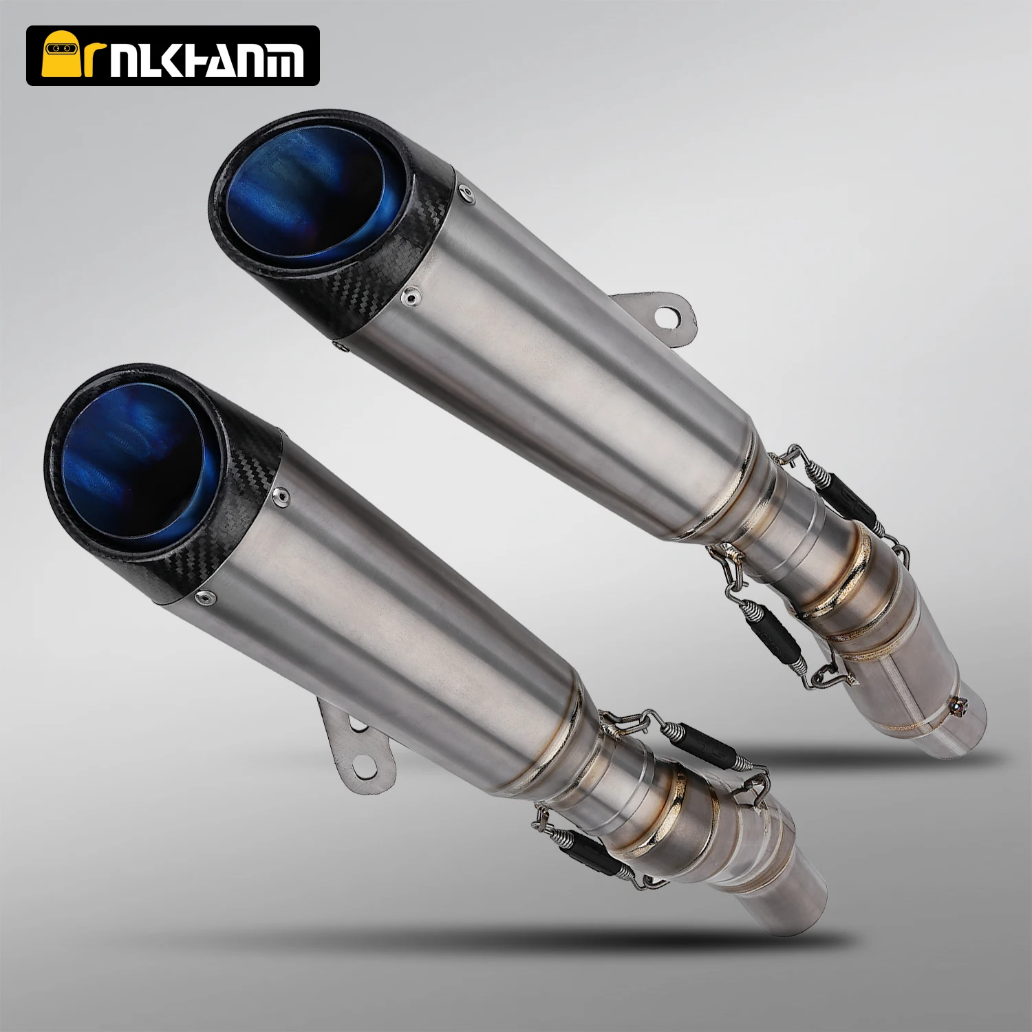 

For Z1000 motorcycle Exhaust System modify full Ti.alloy Escape Moto middle Link Pipe with muffler For Ninja Z1000 2010-2025