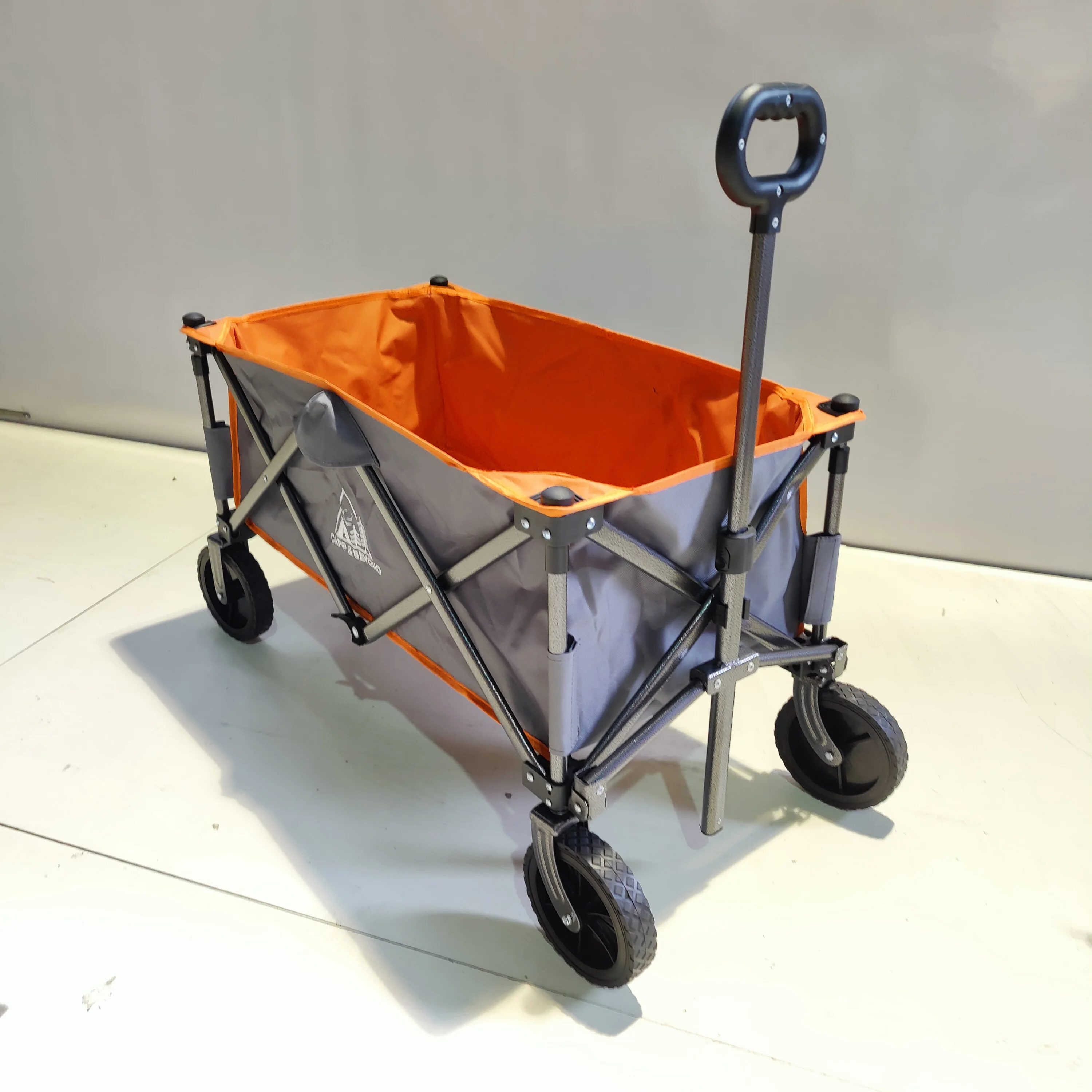 Foldable Trolley Push Pull Wagon Stroller Wagon Folding Wagon With Canopy For Kids